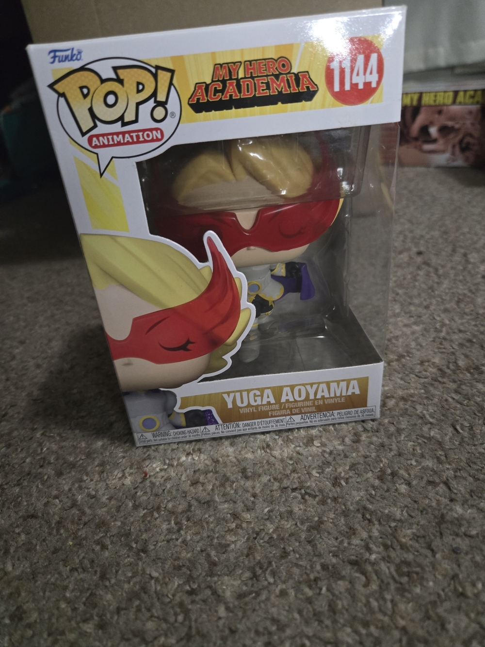 Funko Pop! Animation My Hero Academia 1144 Yuga Aoyama - Blonde with Red Mask